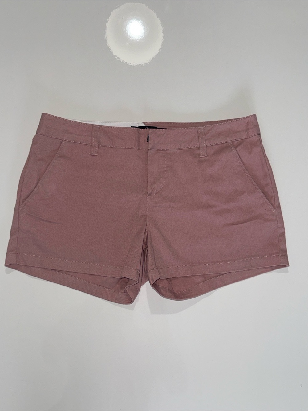 Volcom Mauve Pink Casual Bermuda Shorts